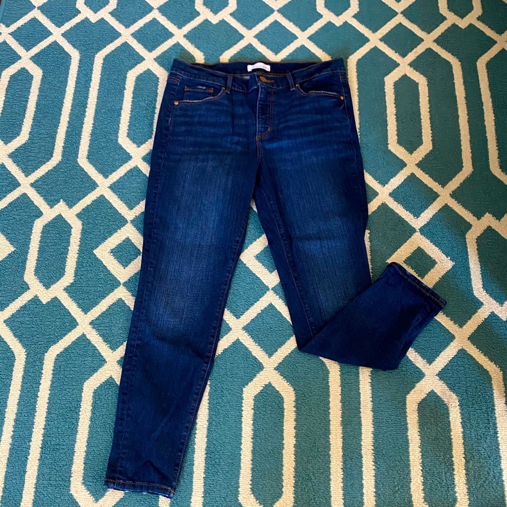Loft dark denim jeans